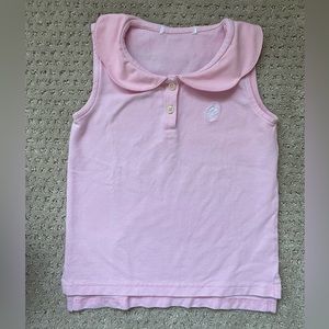 Beaufort Bonnet Company sleeveless polo, Size 4T